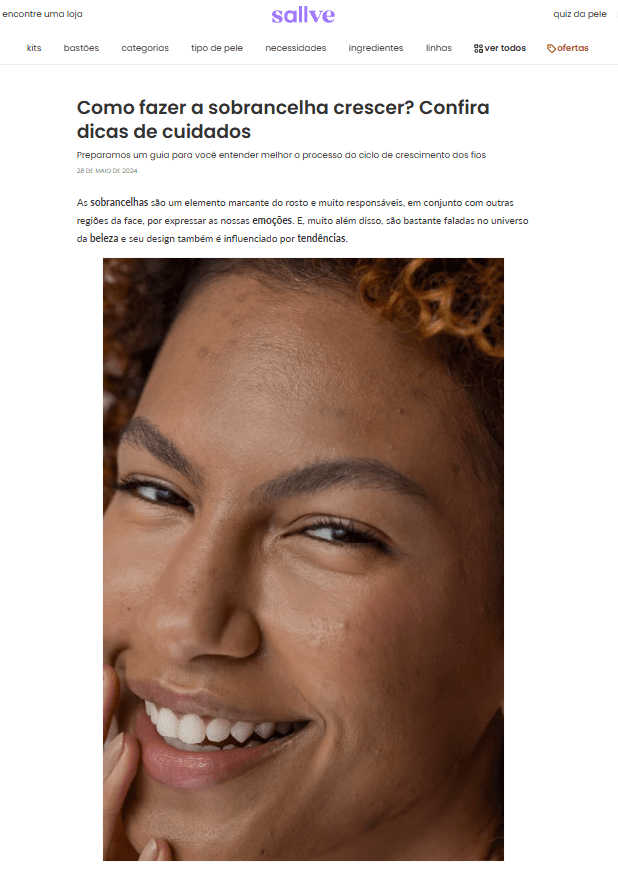 Como fazer a sobrancelha crescer? Confira dicas de cuidados